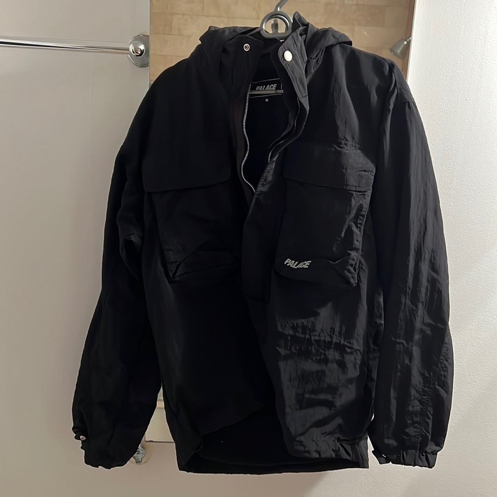 Black Palace Half Zip Rain Jacket